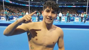 El nadador neuquino tendrá una nueva experiencia mundialista con la Selección Argentina. (Archivo)