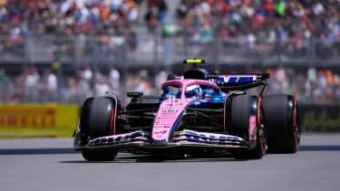 Franco Colapinto en la FP1 del GP de Canadá. (Foto: Reuters/Mathieu Belanger)