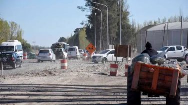 Mapa de cortes de la Ruta 7 en Neuquén: dónde están y hasta cuándo se mantendrán