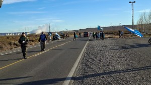 Levantaron la protesta en Autovía Norte por el INTA, pero volverán la próxima semana: «No descartamos que sea en Neuquén»