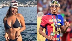 Quién es la modelo de 29 años que compartió una tarde de yate con Lamine Yamal, el jugador de Barcelona  