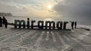 Videos | Volvió a nevar en Buenos Aires: postales blancas en Sierra de la Ventana y la costa atlántica