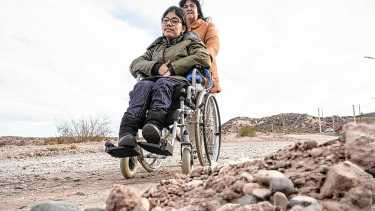 En Neuquén, piden un acceso inclusivo en el Z1, en las últimas viviendas sobre el faldeo de la meseta