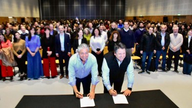 Rolando Figueroa y Mariano Gaido unificaron sus espacios contra «la nobleza política» de Neuquén