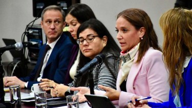 El equipo de fiscales de Narcocriminalidad en la Legislatura, el martes pasado. (Matías Subat)