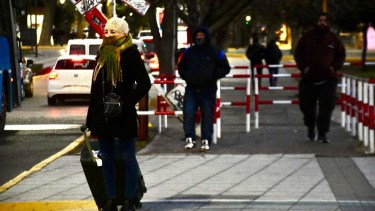 El frío se sentirá más fuerte sobre el final de  las vacaciones de invierno. Foto: Archivo Matías Subat. 