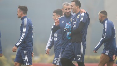 Agustín Marchesín y Nicolás Otamendi tuvieron una charla luego de su picante cruce en el Mundial de Clubes.
