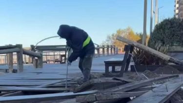 Monte Hermoso: “No vamos a permitir que reconstruyan o reparen las casas sin permiso”, dijo Arranz