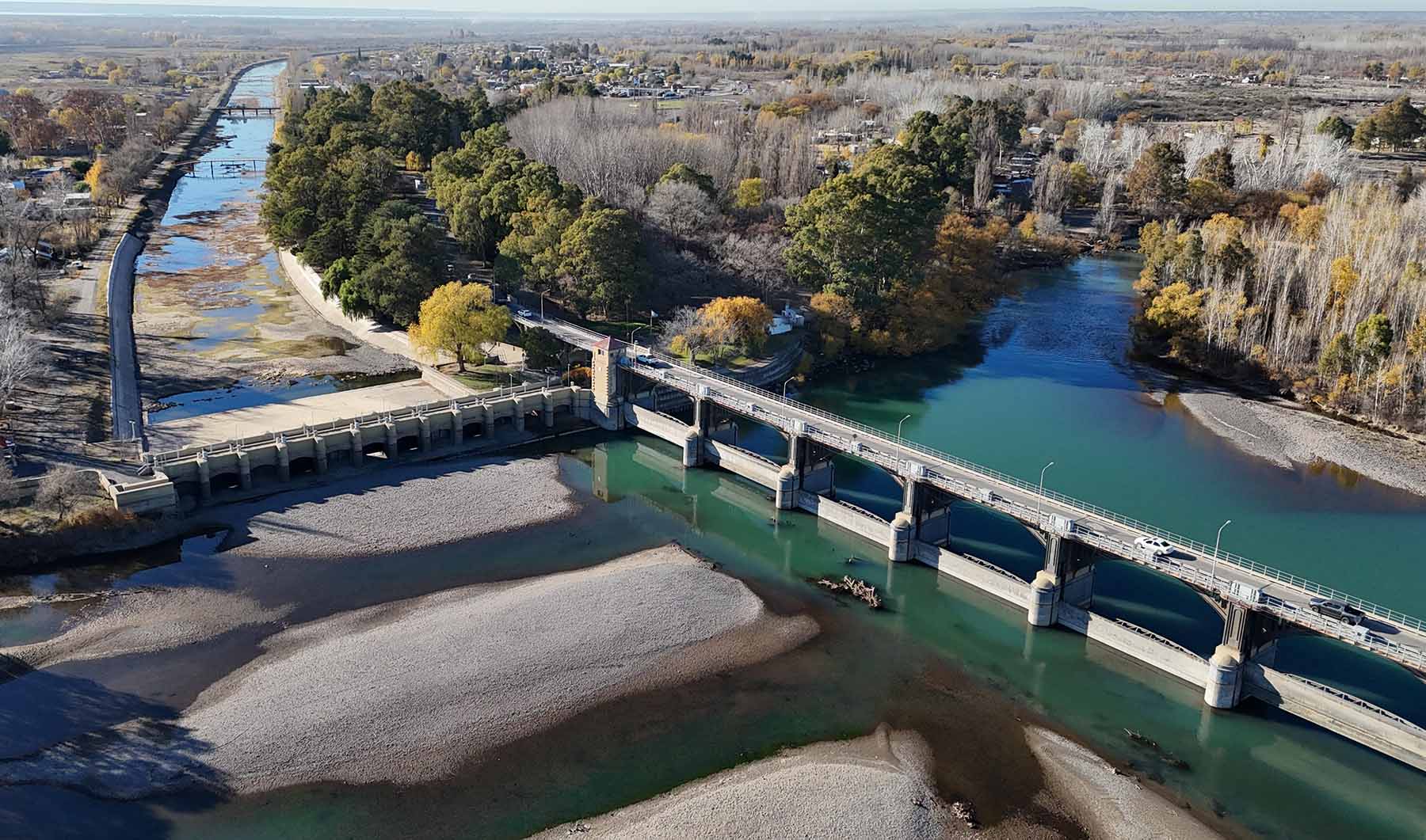Neuquén inicia la modernización del dique que abastece al Alto Valle desde hace 100 años