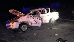Murió un hombre en un vuelco sobre la Ruta 53, cerca de Conesa