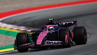 Franco Colapinto compartió su decepción por la carrera en Barcelona. (Foto: Prensa Alpine F1)