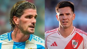 El guiño de Rodrigo De Paul a Mastantuono para la Selección: «Que haga lo que hace en River»