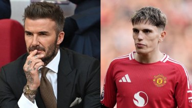 David Beckham destrozó a Alejandro Garnacho.