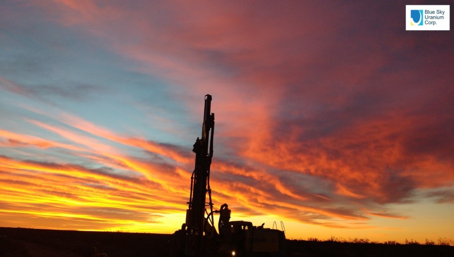 Las perforaciones exploratorias en el depósito Ivana, cerca de Valcheta.