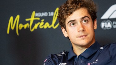 Franco Colapinto correrá este fin de semana en Canadá. (Foto: AP)