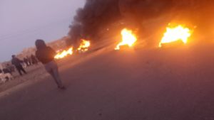 Con un corte en un acceso a la Autovía Norte, vecinos reclamaron por el servicio de luz: la respuesta de CALF