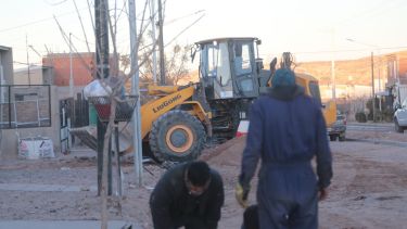 Llevan asfalto en Neuquén a la zona más alta de Gran Neuquén norte