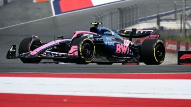 Alpine's Argentinian driver Franco Colapinto drives during the second practice session at the Red Bull Ring race track in Spielberg, Austria, on June 27, 2025, ahead of the Formula One Austrian Grand Prix. (Photo by Joe Klamar / AFP)