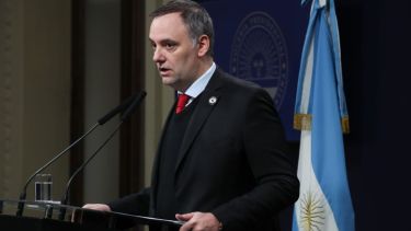 Manuel Adorni destacó el respaldo de Estados Unidos al Gobierno de Javier Milei. Foto: archivo.