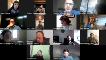 La audiencia de formulación de cargos se hizo este viernes por zoom. (captura de video)