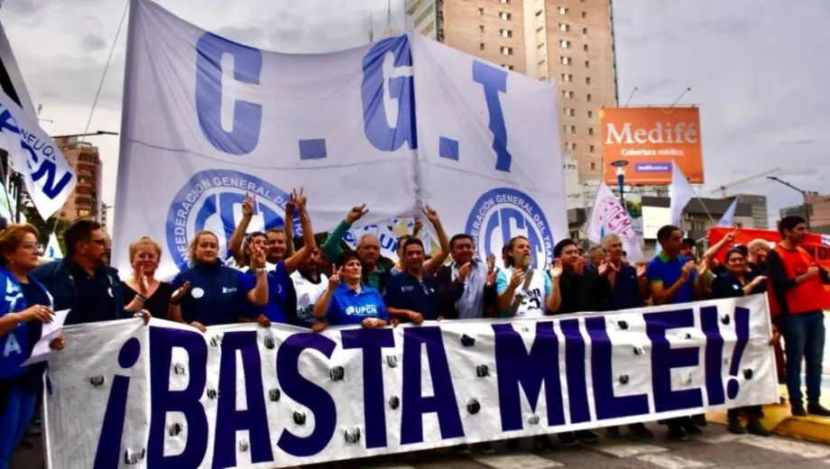 La CGT apuntó contra el Gobierno. Foto: archivo Matías Subat. 