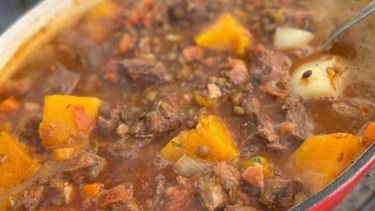 Cómo hacer un suculento guiso de lentejas y morcilla ¡tremendo!