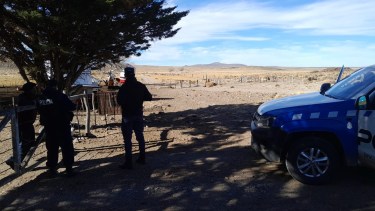 Policía busca al presunto autor en Junín de los Andes y cercanías. Foto gentileza para Río Negro