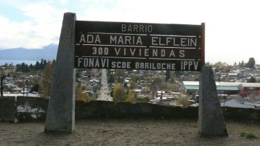 El hecho que se investigó ocurrió en el barrio Elflein de Bariloche. (foto gentileza)