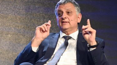 Horacio Marín de YPF este miércoles. Foto: Florencia Salto. 