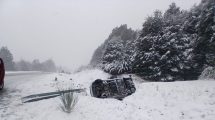 Imagen de Riesgo de vuelcos y despistes en la Ruta 40: los tramos más complicados por la nieve y formación de hielo