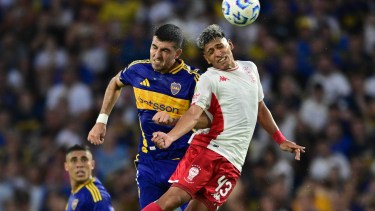 Battaglia es duda en Boca por una molestia muscular y podría perderse el partido con Aldosivi