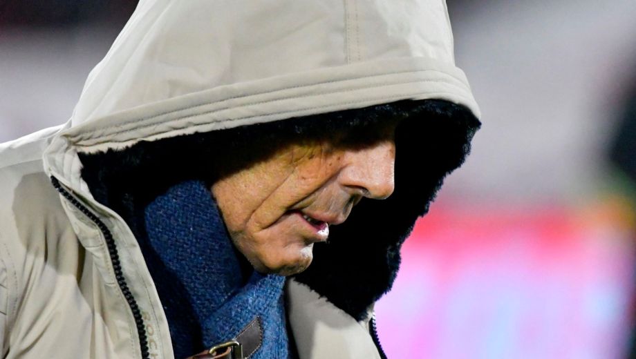 Miguelo habló del futuro inmediato del Xeneize, pero se multiplican los rumores sobre su continuidad en el banco. (FBaires)