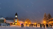Imagen de En videos y fotos, cómo se recibió la nieve en Bariloche, San Martín de los Andes, La Angostura y más