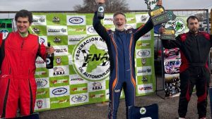 Eberle y Pérez Nonnenmacher, dos que saben de victorias en las pistas de la región