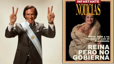 La increíble y secreta historia detrás de la mítica tapa de María Julia Alsogaray que revive la serie “Menem”