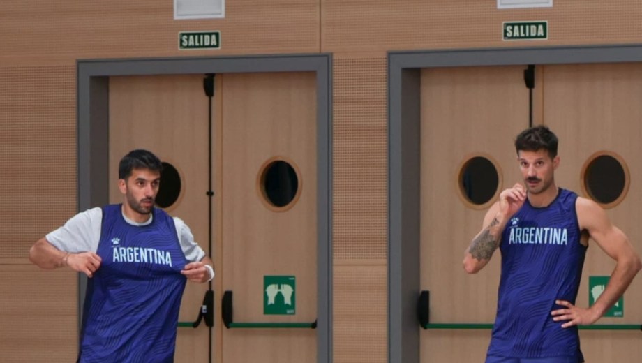 Campazzo y Laprovita, los bases de la selección argentina.