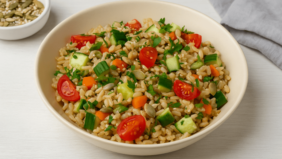 Ensalada de arroz yamaní
