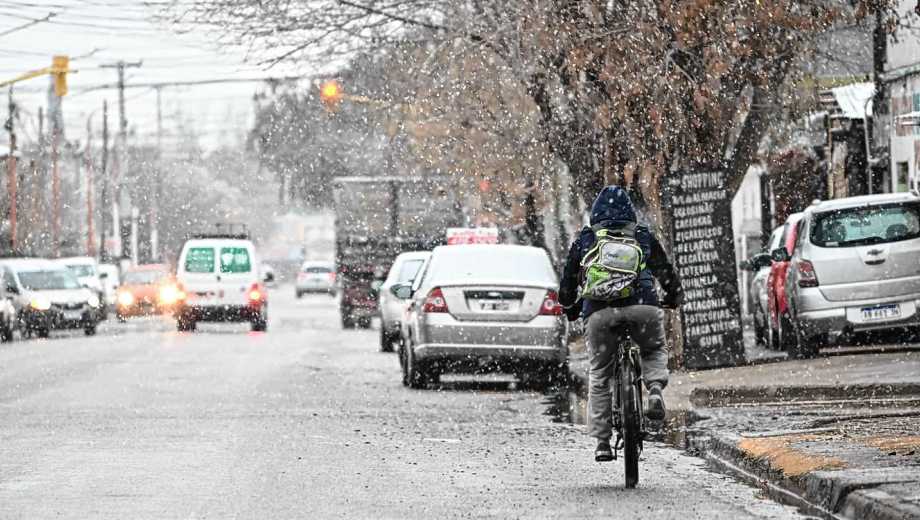 Nieve en Neuquén y Río Negro. Foto: Flor Salto. 