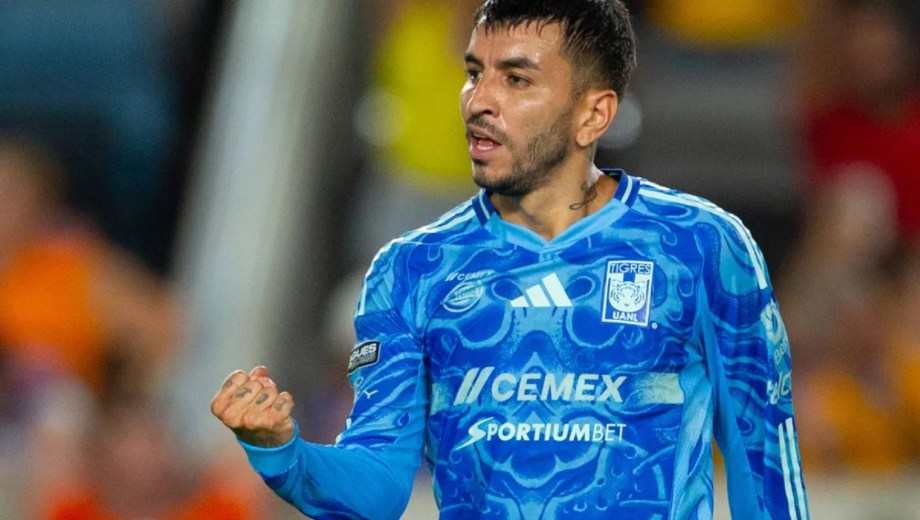 Gran debut de Ángel Correa en los Tigres de México, con doblete y goleada en la Leagues Cup.