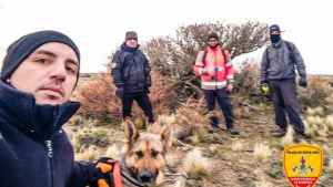 Encuentran a peón rural desaparecido hace 9 días: Kenia, la perra que guió la búsqueda en Santa Cruz