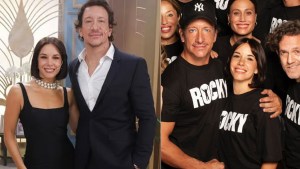 Nico Vázquez y Gimena Accardi separados: el acaramelado baile con una actriz del elenco de Rocky