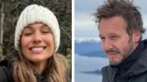 Imagen de Pampita, recién separada, coincide con Benjamín Vicuña en Villa La Angostura durante las vacaciones de invierno