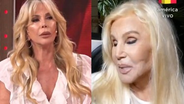 Graciela Alfano y Susana Giménez.