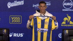 La emotiva presentación de Ángel Di María en Rosario Central: «Es como si fuese la primera vez»