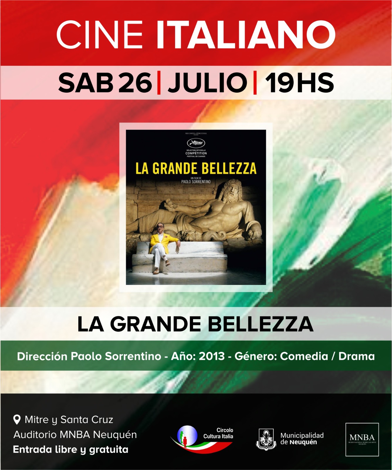 Ciclo de Cine Italiano en el MNBA