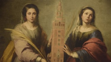 Santa Justa y su hermana Rufina. 