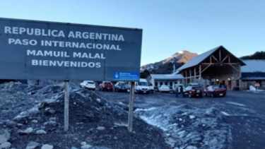 Paso fronterizo Mamuil Malal.-