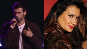 Momento incómodo en La Voz Argentina: cantó un tema de Miranda!  y Momi Giardina estalló de risa  