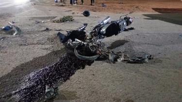 Murió un motociclista en Neuquén. (Gentileza)