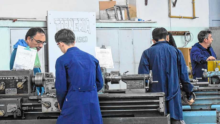 Los estudiantes muestran una preferencia sobre las escuelas técnicas. Foto: Cecilia Maletti.